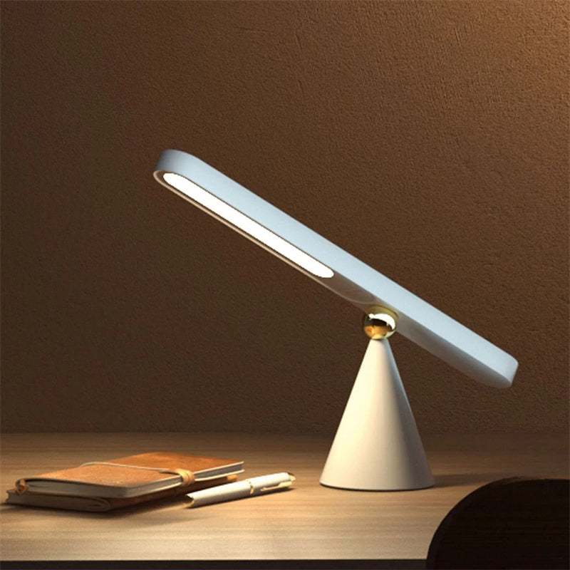 3-in-1 Magnetic Geometric Lamp – Wireless Desk/Wall Night Light