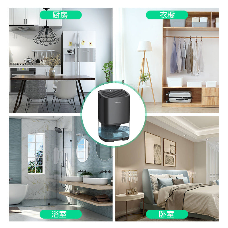 Mini Dehumidifier – Compact Portable Dehumidifier for Bedroom, Basement, Caravan