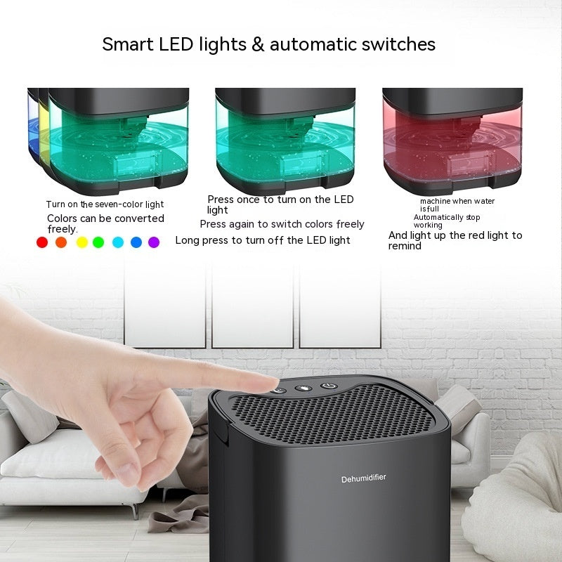Mini Dehumidifier – Compact Portable Dehumidifier for Bedroom, Basement, Caravan