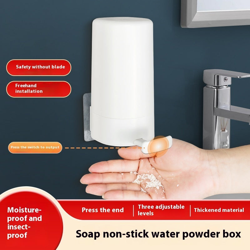 Wall Mounted Soap Grinder – Solid Bar to Powder Dispenser
