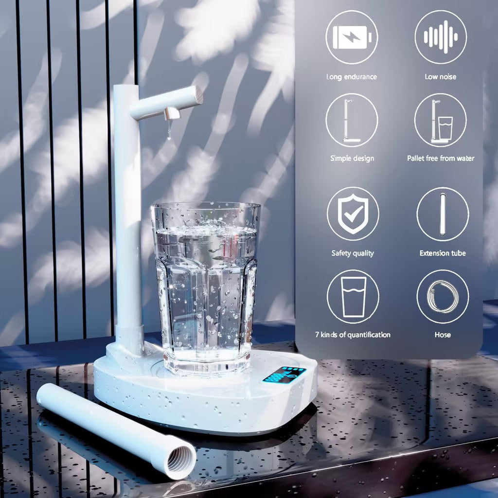 USB Rechargeable Automatic Water Dispenser with Stand
