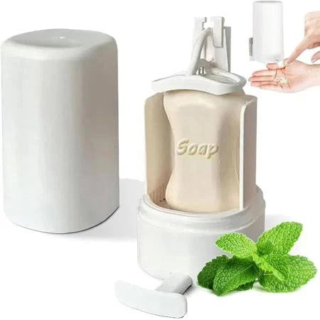 Wall Mounted Soap Grinder – Solid Bar to Powder Dispenser