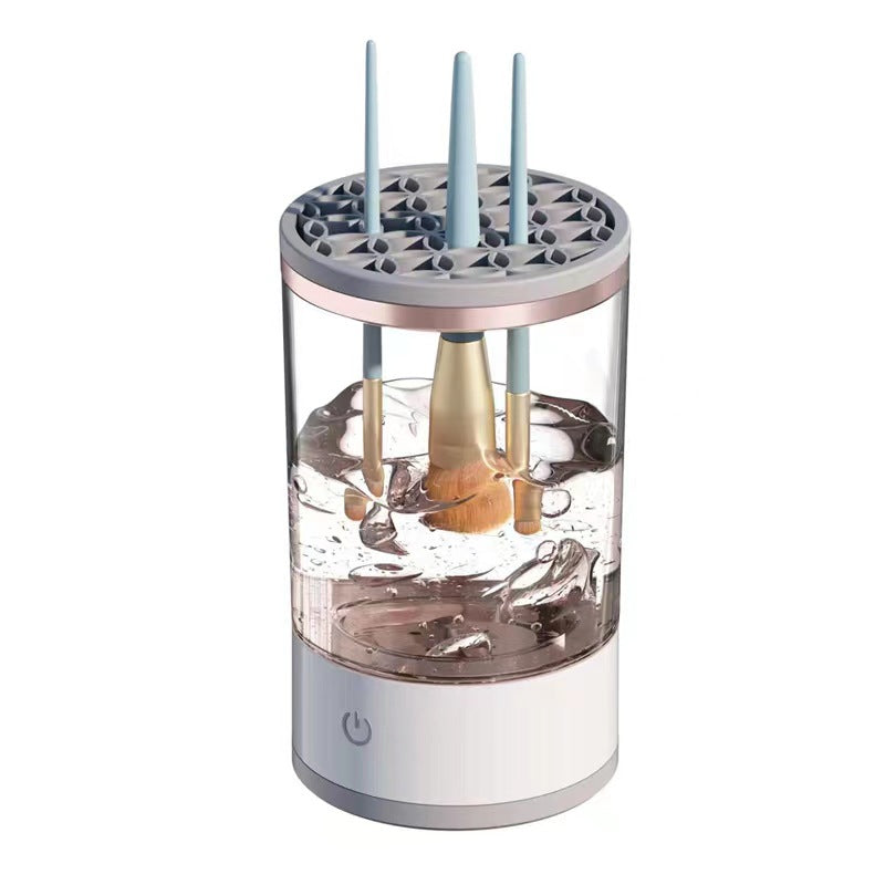 USB Electric Makeup Brush Cleaner – Portable Auto Brush Dryer