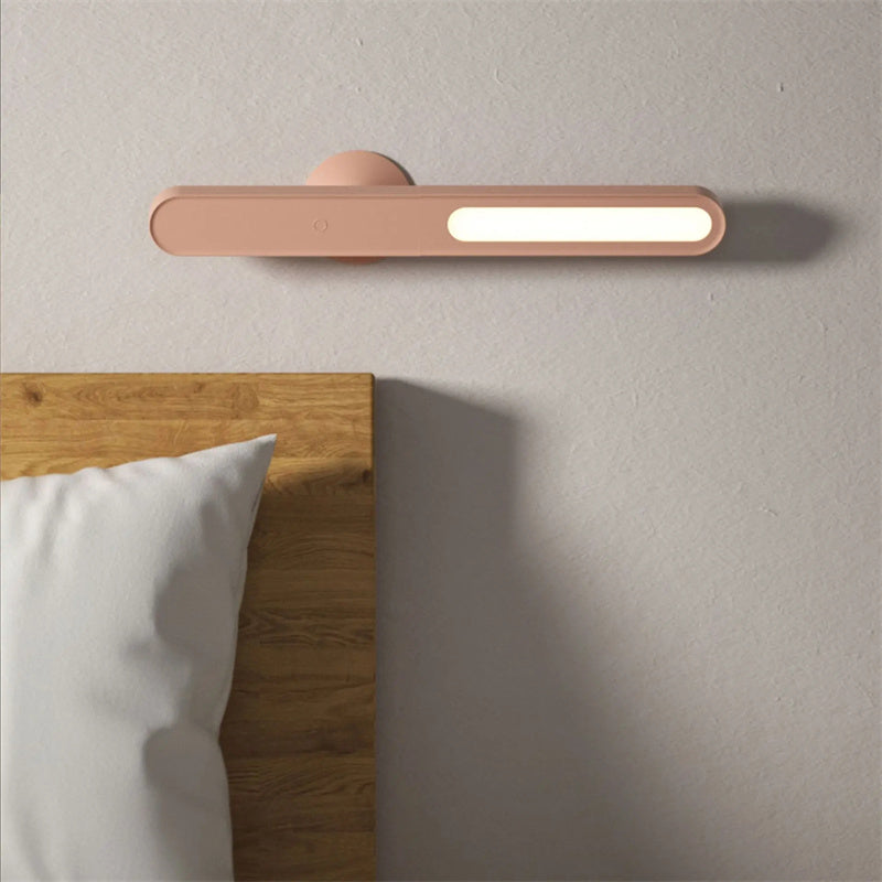 3-in-1 Magnetic Geometric Lamp – Wireless Desk/Wall Night Light